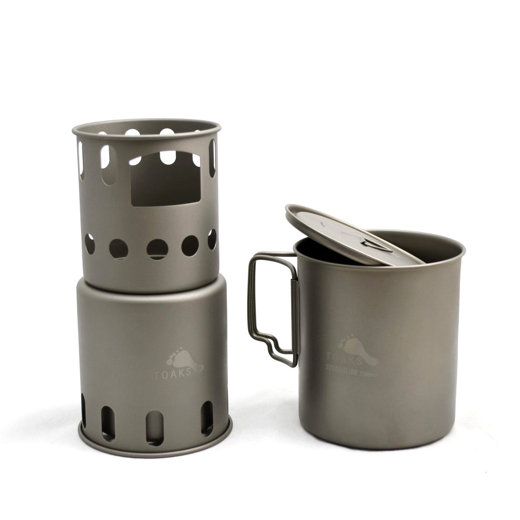 TOAKS Titanium 750ml Pot with Bail Handle – TOAKS Outdoor