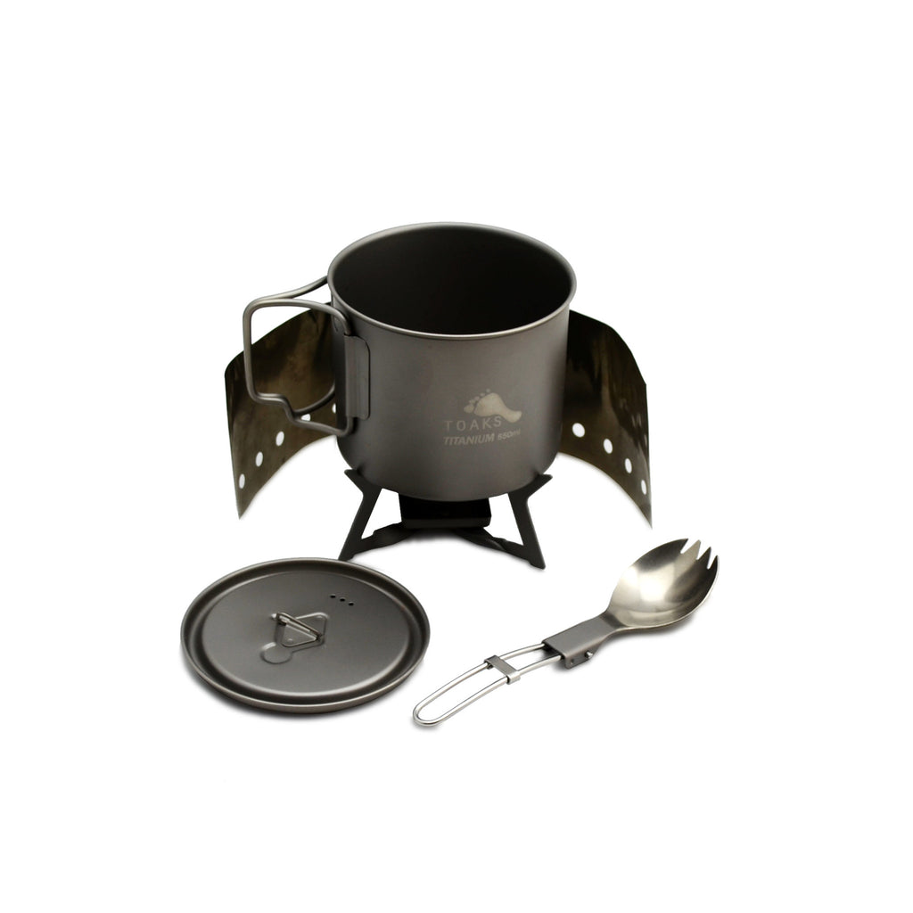 Perfect for an ultralight weight alcohol stove kit.