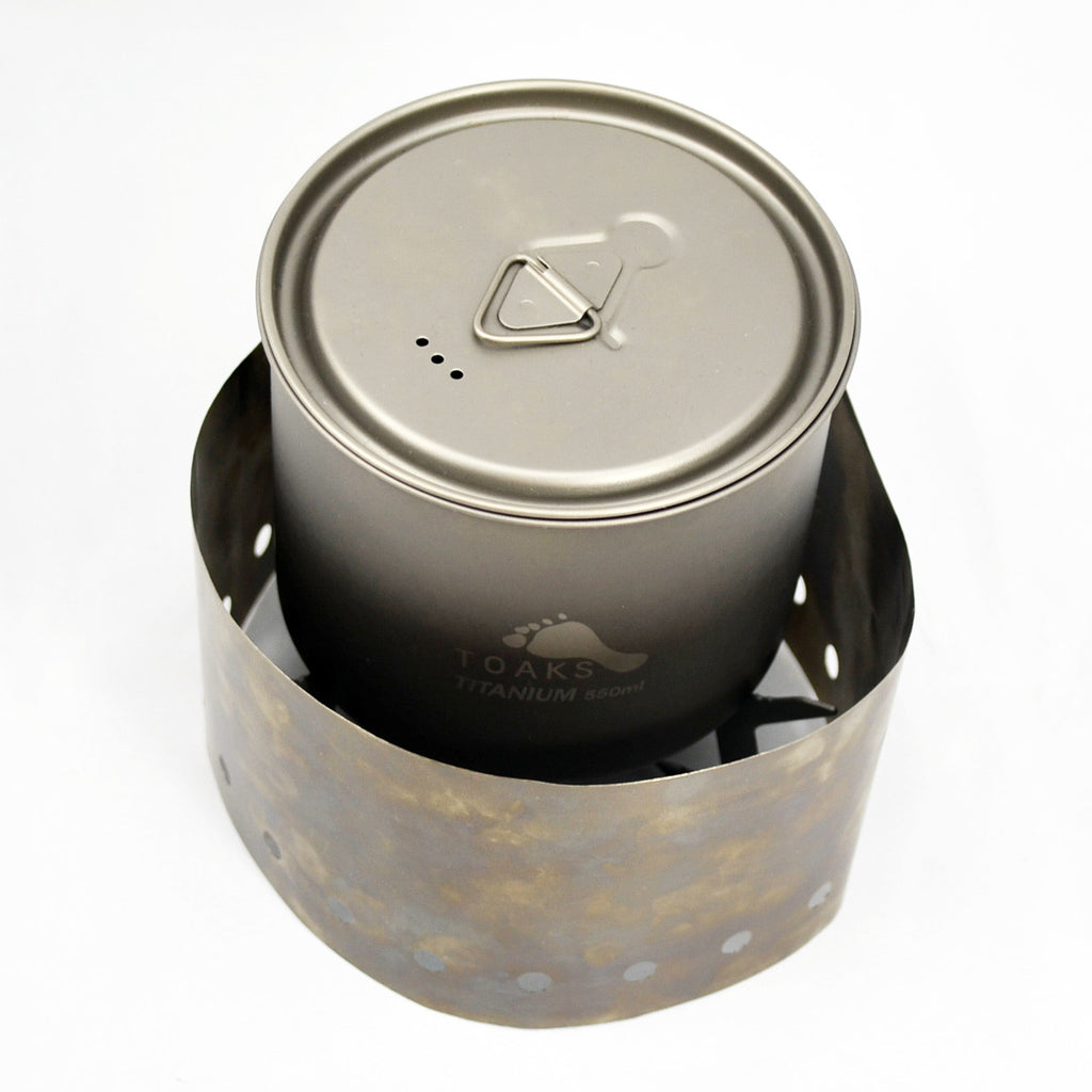 TOAKS Ultralight Titanium Solid Fuel Cook System