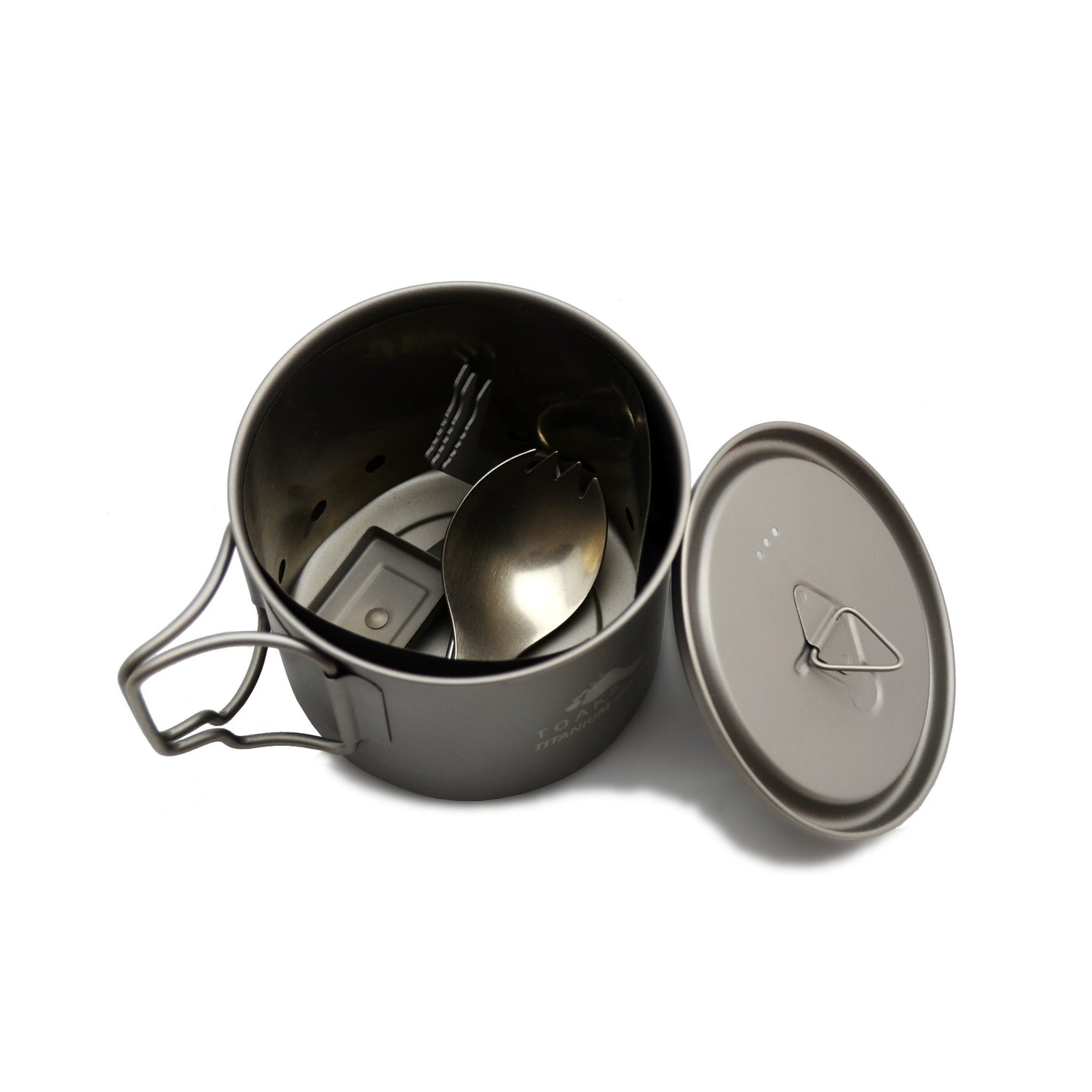 TOAKS Ultralight Titanium Solid Fuel Cook System